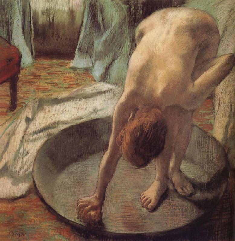 Edgar Degas Tub oil painting image